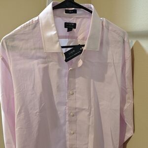 NEW J. Crew mens plaid long sleeve button-up shirt L